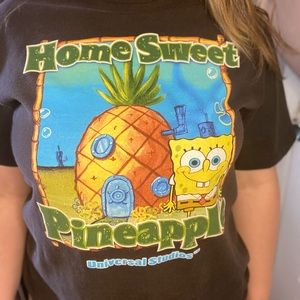 Y2K 2009 SpongeBob Universal Studios T-shirt